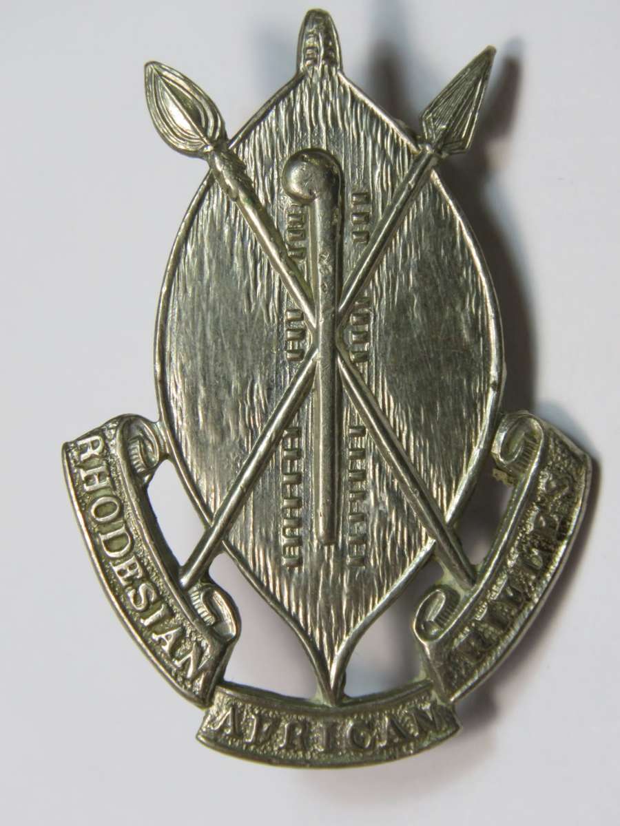 Rhodesian African Rifles cap badge - Worn 1940-1980