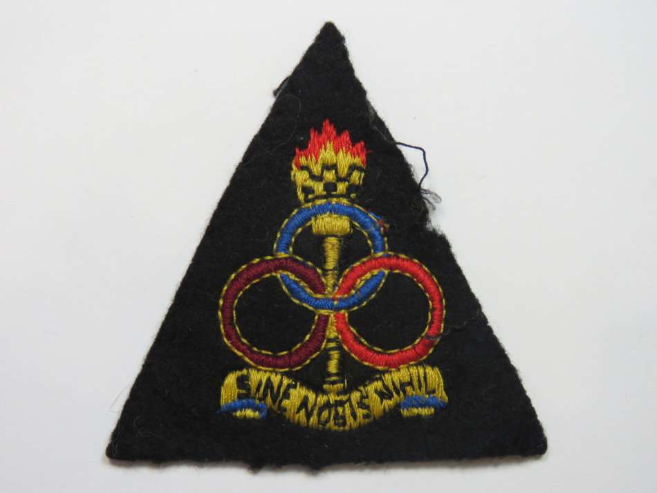 SA Army Services school cloth shoulder flash