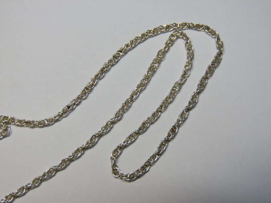 Sterling silver chain 40 cm long
