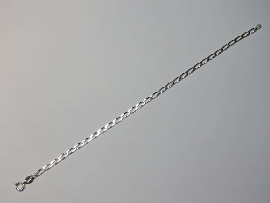 Sterling silver bracelet 18 cm long