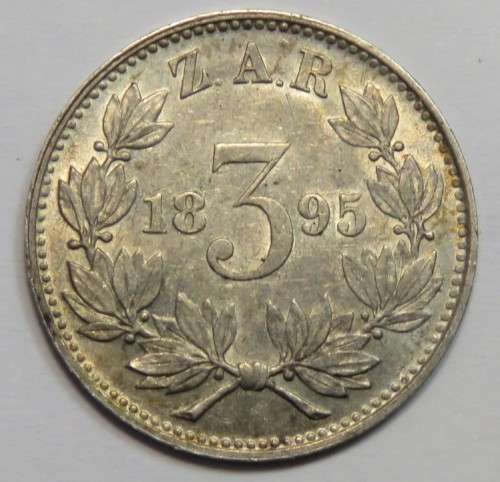 1895 Kruger 3d - XF+ with cracked die