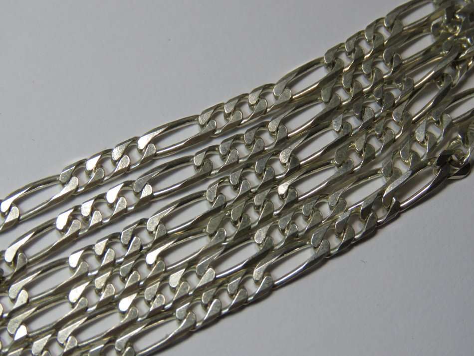 Sterling silver chain 80cm long