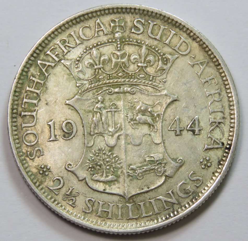 1944 half crown - Very Fine