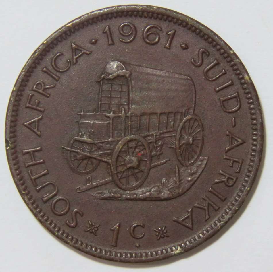 1961 1 cent
