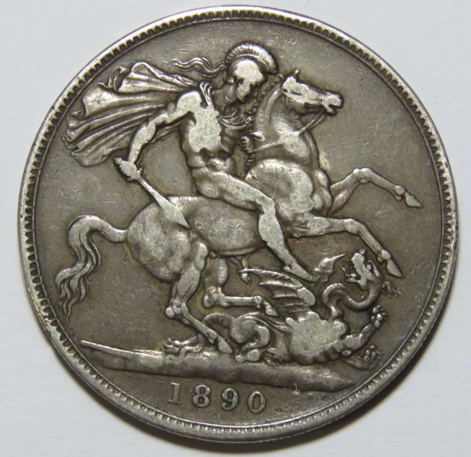 1890 Crown Very Fine
