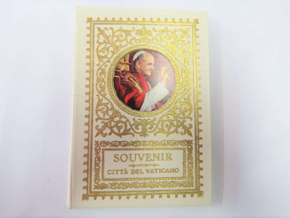 Vatican City coin and stamp souvenir set