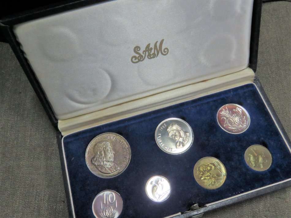 1968 RSA short proof set - English silver R1