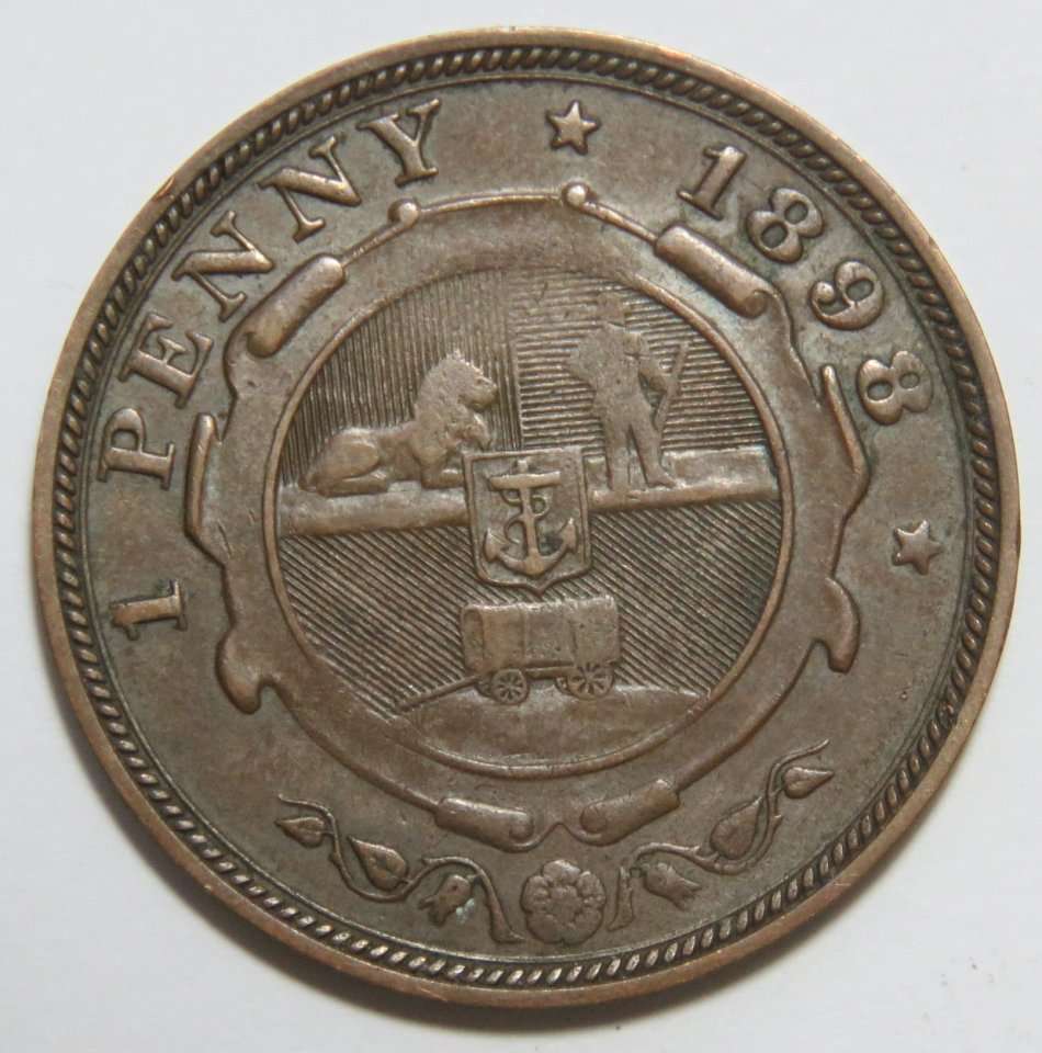 1898 ZAR Kruger penny