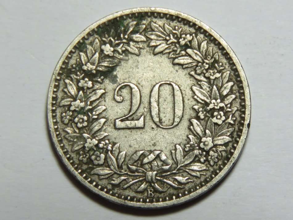 Switzerland 1901 10 rapper