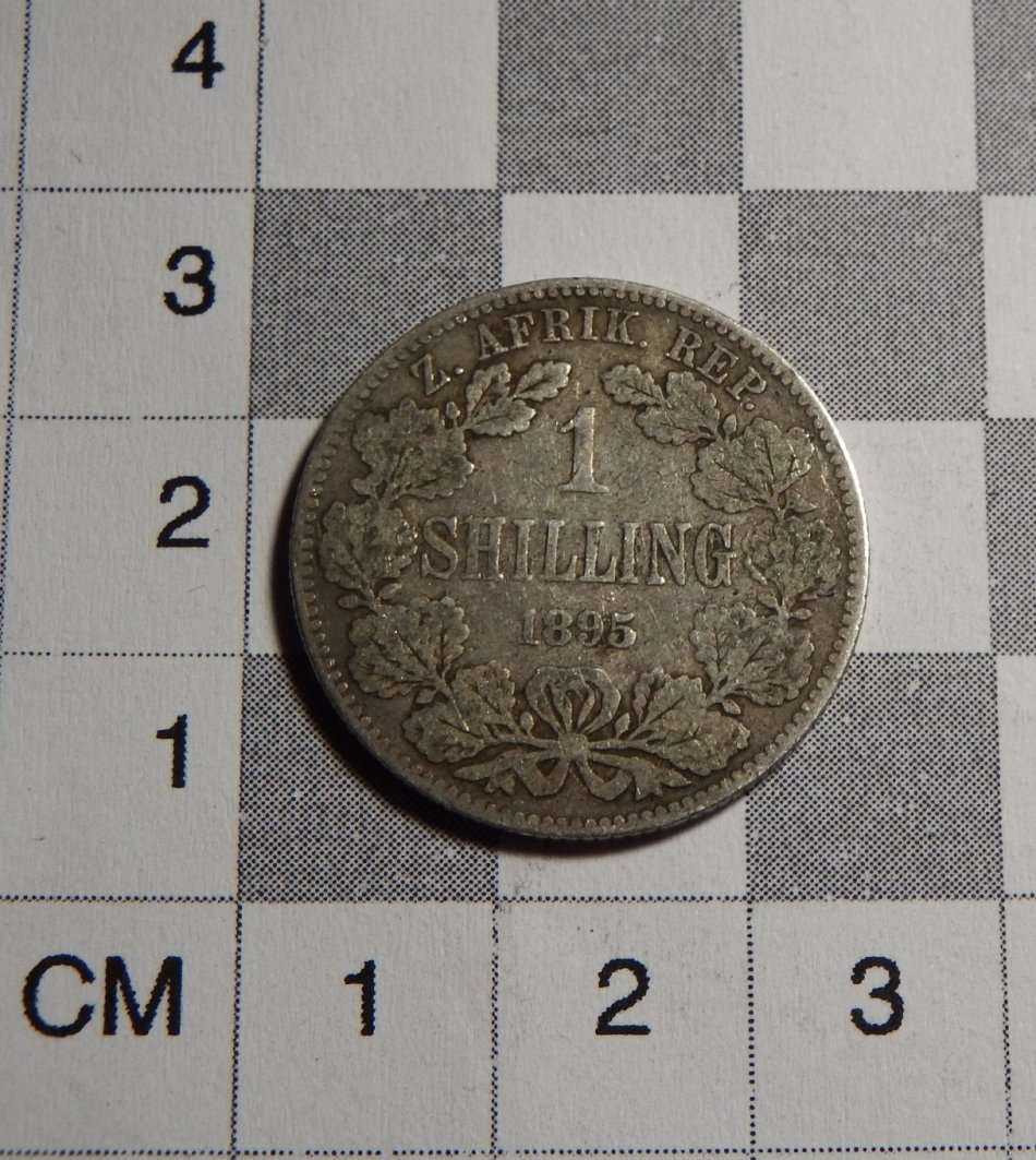 Set of ZAR Kruger 1 Shilling - 1892 to 1897 - No 1893 included