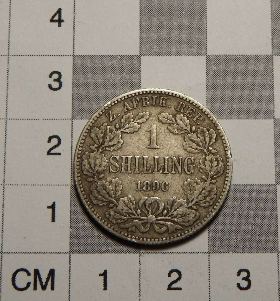1896 ZAR Kruger 3 pence, 6 pence and 1 shilling