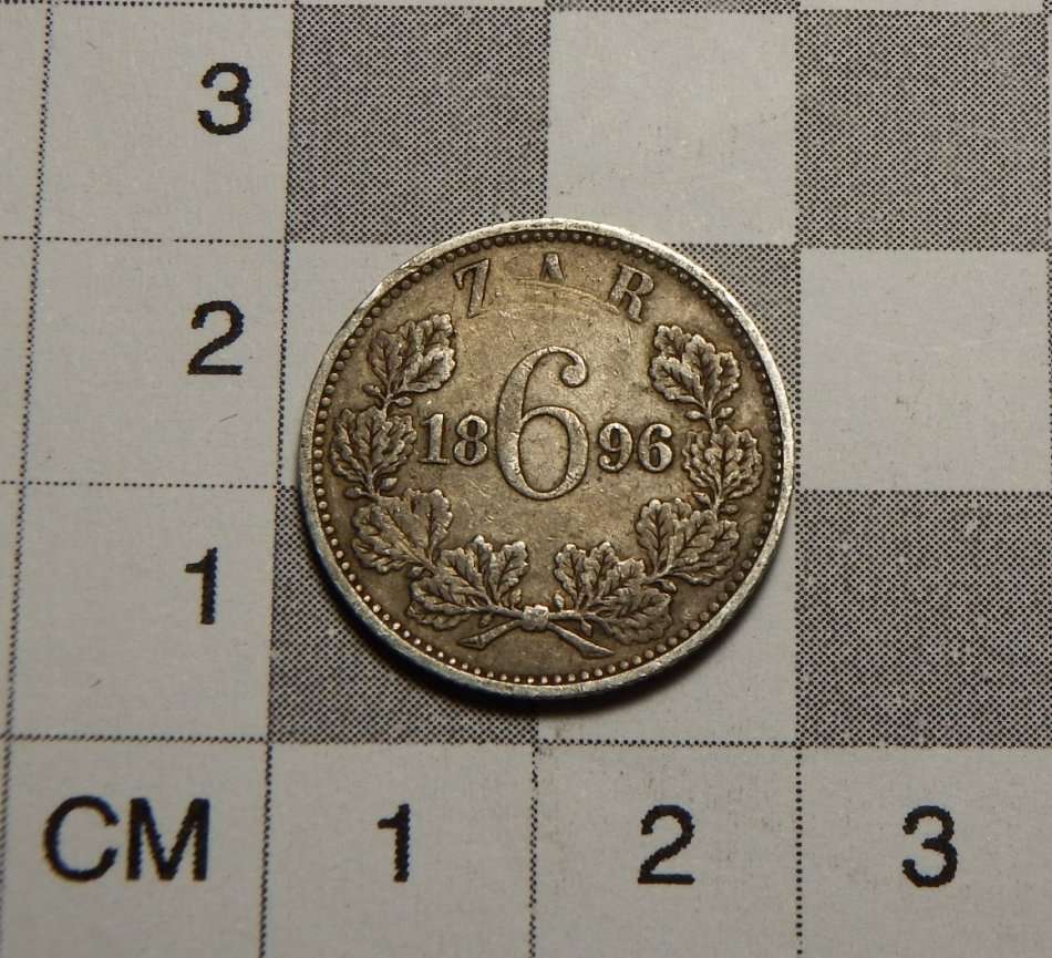 1896 ZAR Kruger 3 pence, 6 pence and 1 shilling