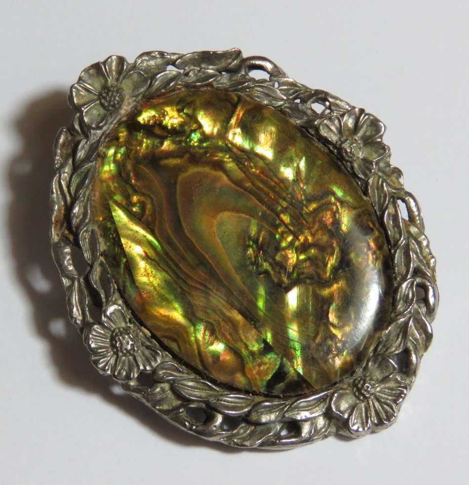 Mother of pearl brooch