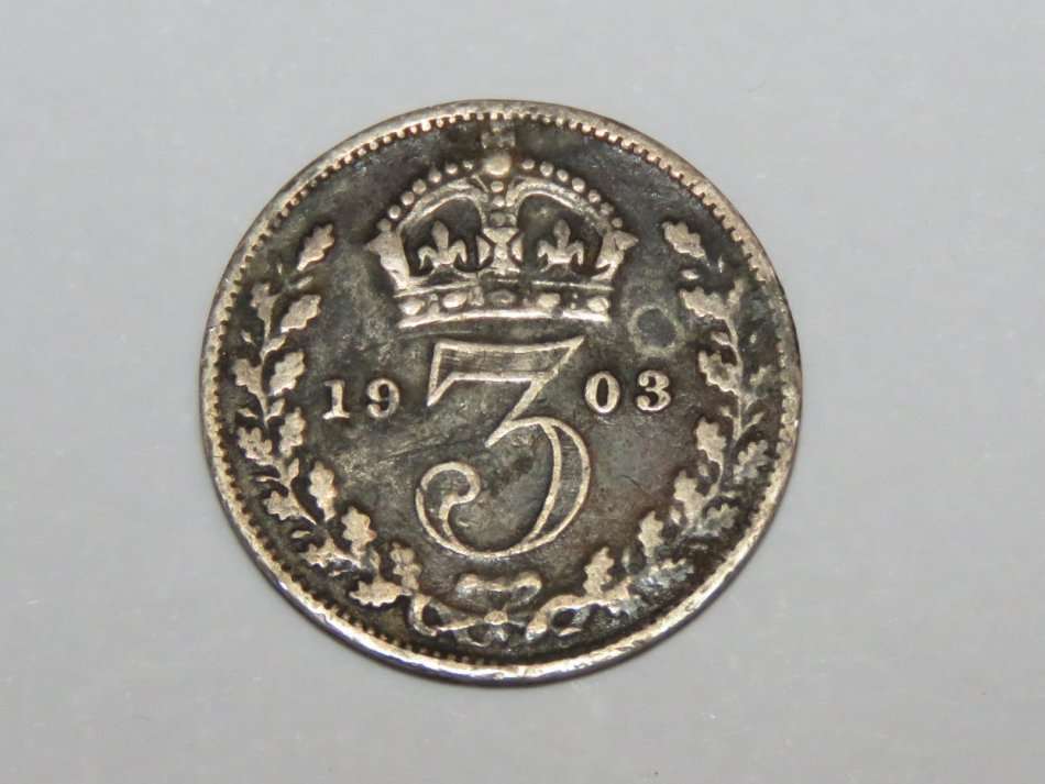 1903 British threepence