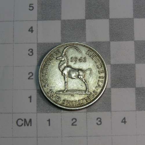 1941 Southern Rhodesia Two Shilling - EF