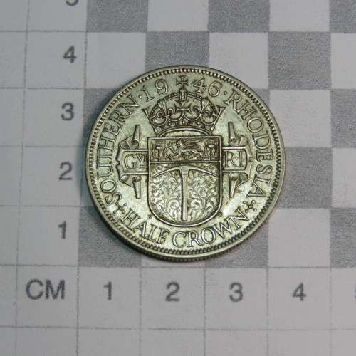 1946 Southern Rhodesia Half Crown - EF
