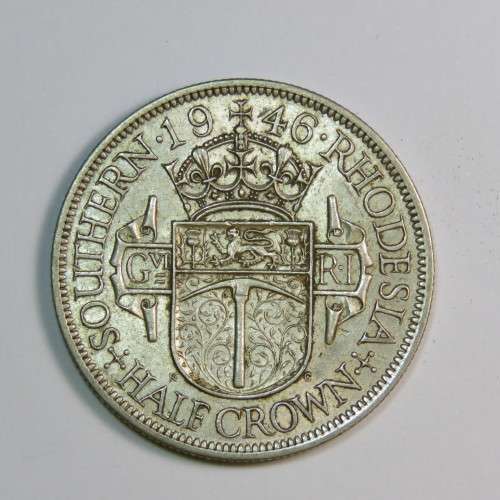 1946 Southern Rhodesia Half Crown - EF