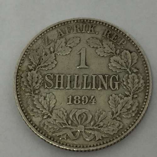 1894 ZAR Kruger Shilling VF