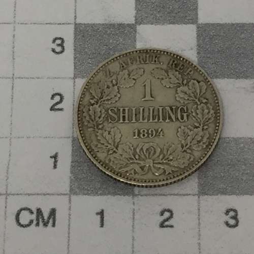 1894 ZAR Kruger Shilling VF