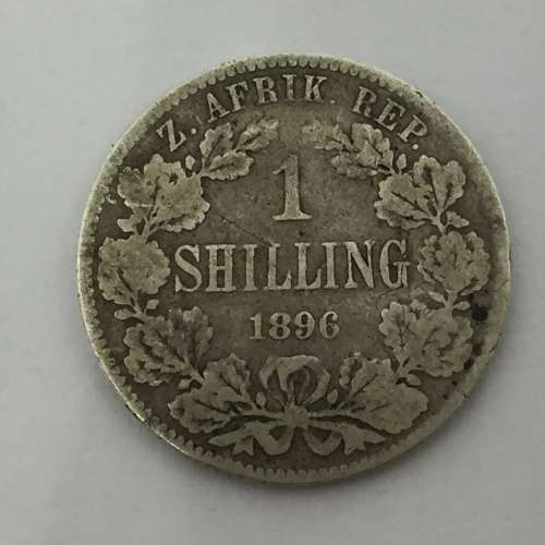 ZAR Paul kruger 1896 Shilling @ CRAZY R1 SART