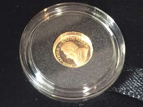 2018 RSA 1/50 oz Gold Krugerrand in box with COA