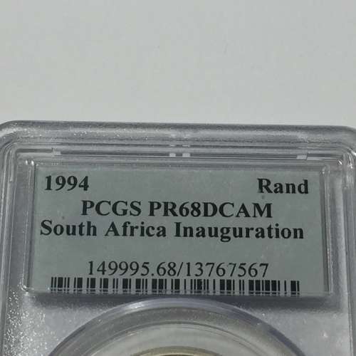 1994 Presidential Inauguration R1 graded Proof 68 DCAM by PCGS