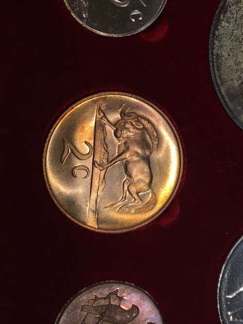 1966 RSA short proof set in red box