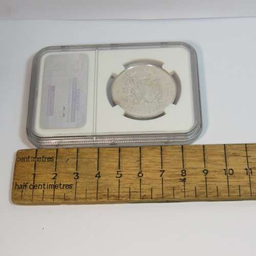 1988 RSA Dias rand with purple toning graded PF68 cameo by NCG - A top coin - Joint POP 1