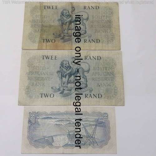 Lot of 16 different South Africa banknotes - R1 to R50