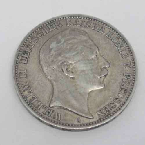 Germany Prussia 3 Mark 1909 A XF