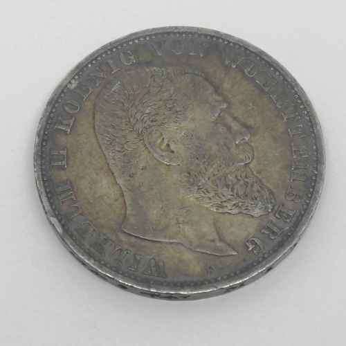 Germany Wuertemberg 5 Mark 1907 XF+