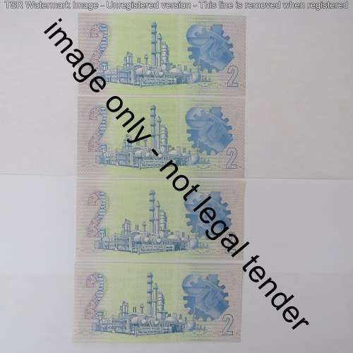 GPC de Kock lot of 30 R2 notes uncirculated 3rd issue