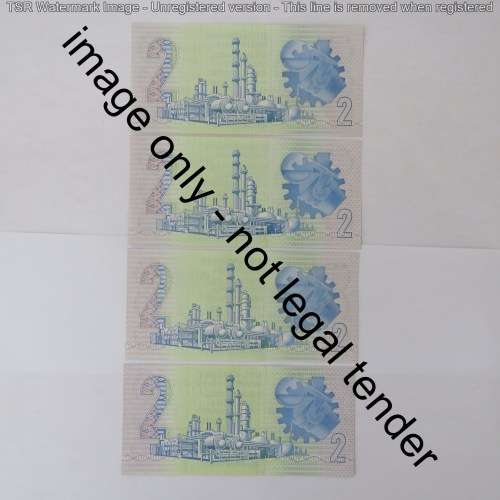 GPC de Kock lot of 30 R2 notes uncirculated 3rd issue