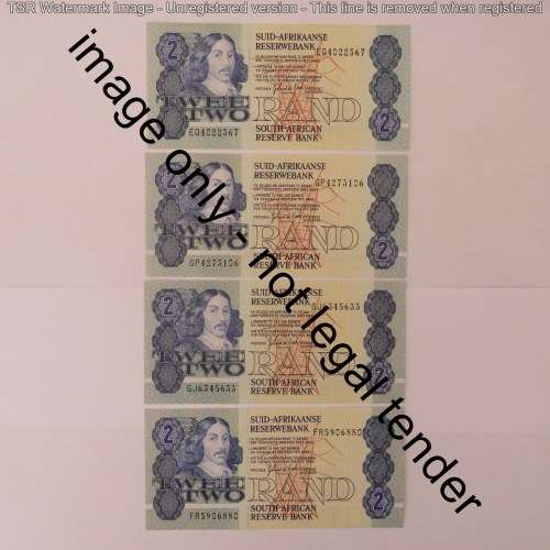 GPC de Kock lot of 30 R2 notes uncirculated 3rd issue