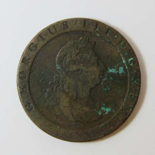Great Britain 1797 George 3 Cartwheel penny