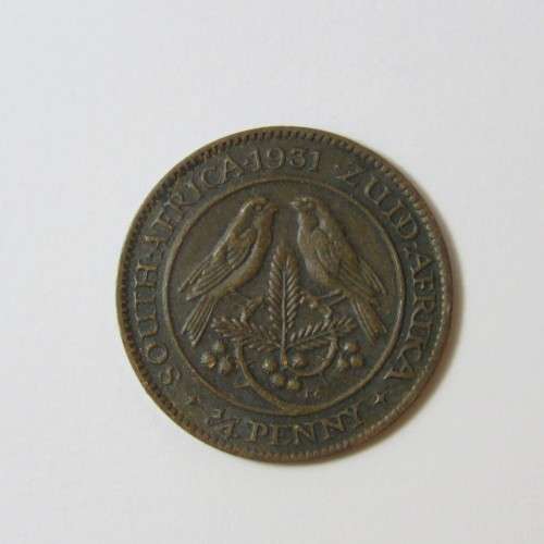 1931 Zuid-Afrika farthing - Decent condition