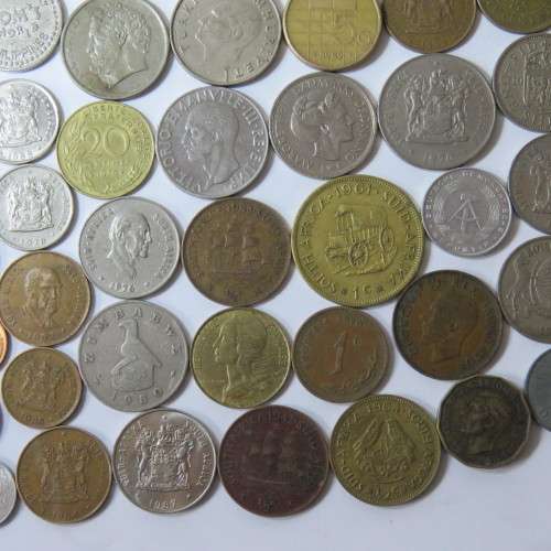 Lot of 50 mixed world coins - Vintage