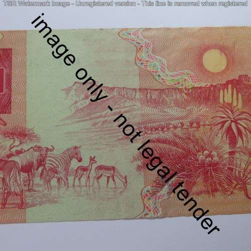 CL Stals 1st issue R50 banknote AU (UNC with crease)