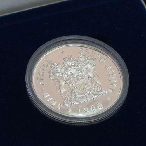 1990 RSA proof silver R1