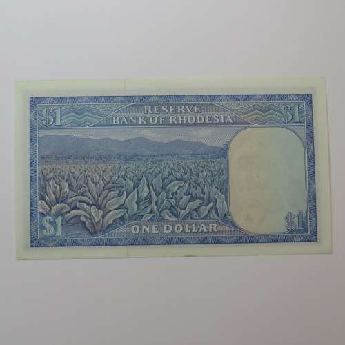 Reserve Bank of Rhodesia One Dollar 1 November 1976 crisp uncirculated