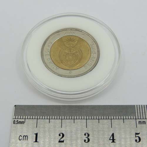 2008 Mandela 90th birthday coin in case and original wooden box