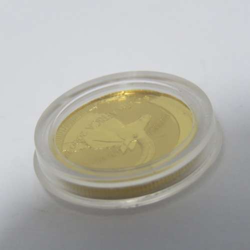 2000 RSA Natura 1/10 oz Proof gold coin - The Sable in box with COA - #2530 of 4500