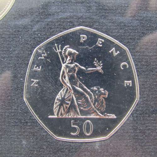 1971 Great Britain and Northern Ireland proof coinage