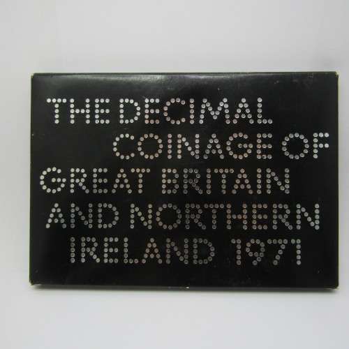 1971 Great Britain and Northern Ireland proof coinage
