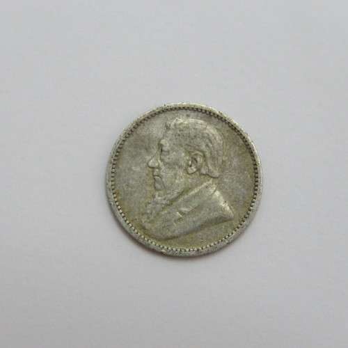 1896 ZAR Kruger three pence VF