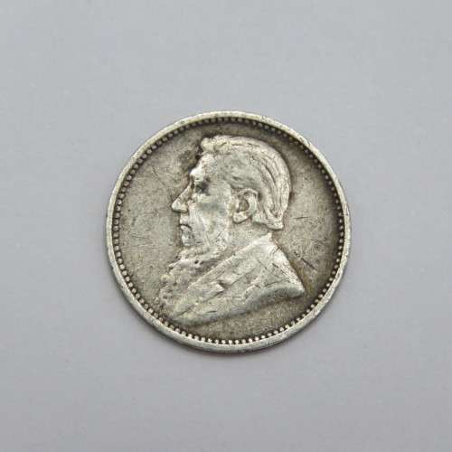 1896 ZAR Kruger three pence