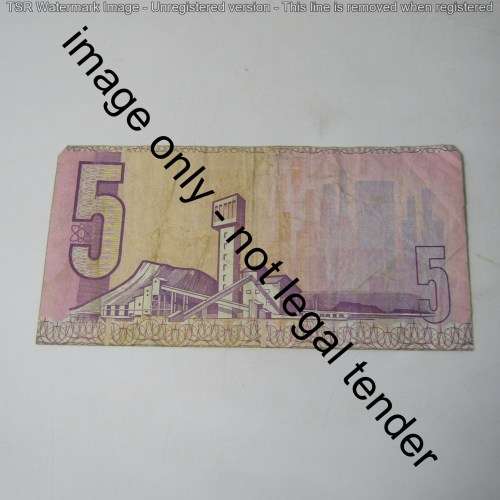 CL Stals Lot of 3 old banknotes - R2, R5 and R10