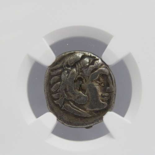 Kingdom of Macedon Alexander 3 (The Great) 336-323 BC - Early Posthumous issue silver Drachm