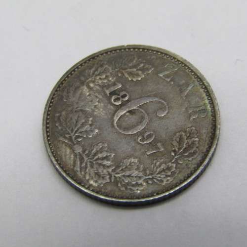 1897 ZAR Paul Kruger 6d VF+