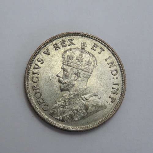 1924 East Africa silver Shilling AU